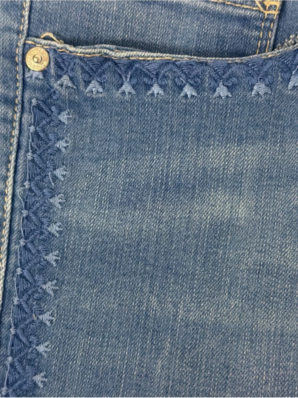 Gloria Vanderbilt All Around Slimming Bermuda Blue Jean Shorts Lt Wash Women 22W